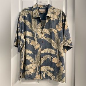 Jamaica Jaxx 100% Silk Shirt size L